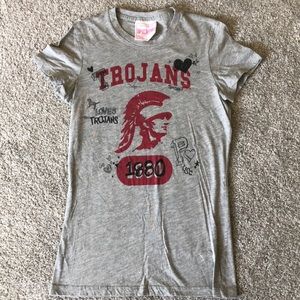 Victoria’s Secret pink USC football shirt